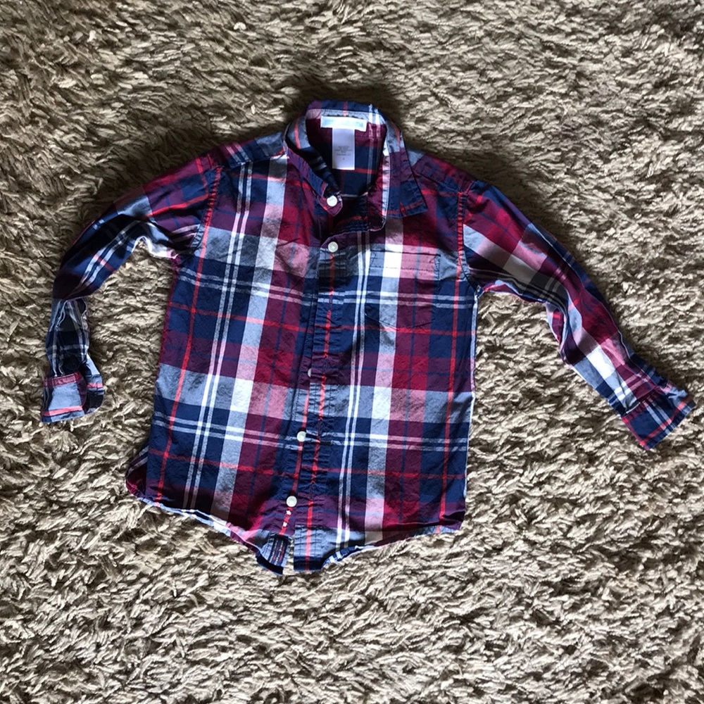 Little Boys EUC LS Button-up